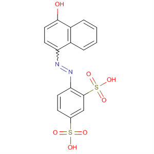 629648-36-8  1,3-Benzenedisulfonic acid, 4-[(4-hydroxy-1-naphthalenyl)azo]-