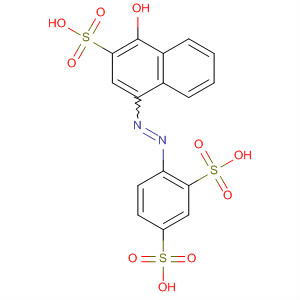 629648-41-5  1,3-Benzenedisulfonic acid, 4-[(4-hydroxy-3-sulfo-1-naphthalenyl)azo]-