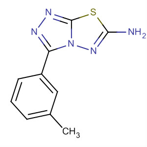 629652-21-7  1,2,4-Triazolo[3,4-b][1,3,4]thiadiazol-6-amine, 3-(3-methylphenyl)-