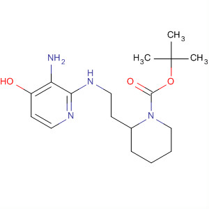 629655-37-4  1-Piperidinecarboxylic acid,2-[2-[(3-amino-4-hydroxy-2-pyridinyl)amino]ethyl]-, 1,1-dimethylethylester