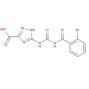 629656-78-6  1H-1,2,4-Triazole-3-carboxylic acid,5-[[[(2-bromobenzoyl)amino]carbonyl]amino]-