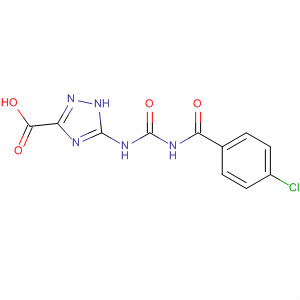629656-81-1  1H-1,2,4-Triazole-3-carboxylic acid,5-[[[(4-chlorobenzoyl)amino]carbonyl]amino]-