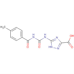 629656-92-4  1H-1,2,4-Triazole-3-carboxylic acid,5-[[[(4-methylbenzoyl)amino]carbonyl]amino]-