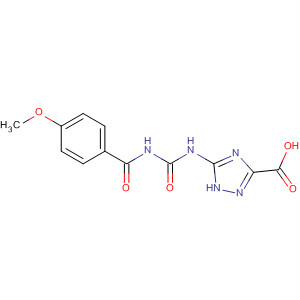 629657-00-7  1H-1,2,4-Triazole-3-carboxylic acid,5-[[[(4-methoxybenzoyl)amino]carbonyl]amino]-