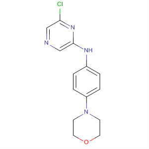 629670-15-1  Pyrazinamine, 6-chloro-N-[4-(4-morpholinyl)phenyl]-