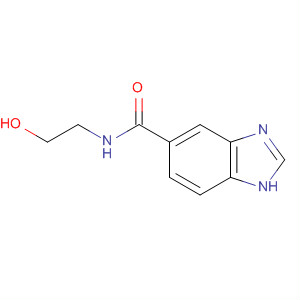 629670-18-4  1H-Benzimidazole-5-carboxamide, N-(2-hydroxyethyl)-