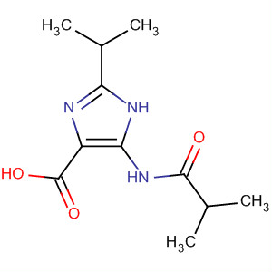 62973-61-9  1H-Imidazole-4-carboxylic acid,2-(1-methylethyl)-5-[(2-methyl-1-oxopropyl)amino]-