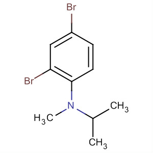 62982-59-6  Benzenamine, 2,4-dibromo-N-methyl-N-(1-methylethyl)-