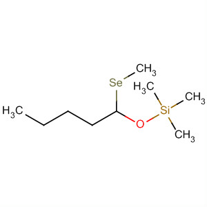 62991-06-4  Silane, trimethyl[[1-(methylseleno)pentyl]oxy]-