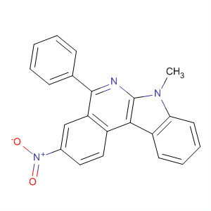 62992-96-5  7H-Indolo[2,3-c]isoquinoline, 7-methyl-3-nitro-5-phenyl-
