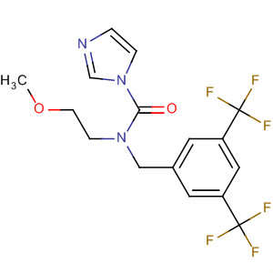629955-55-1  1H-Imidazole-1-carboxamide,N-[[3,5-bis(trifluoromethyl)phenyl]methyl]-N-(2-methoxyethyl)-