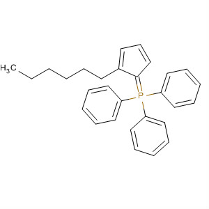 63003-33-8  Phosphorane, (hexyl-2,4-cyclopentadien-1-ylidene)triphenyl-