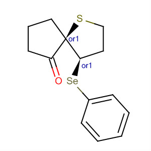 630059-84-6  1-Thiaspiro[4.4]nonan-6-one, 4-(phenylseleno)-, (4R,5R)-rel-