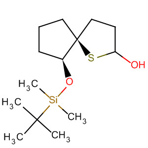 630060-36-5  1-Thiaspiro[4.4]nonan-2-ol, 6-[[(1,1-dimethylethyl)dimethylsilyl]oxy]-,(5S,6S)-