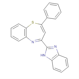 630102-60-2  1,5-Benzothiazepine, 4-(1H-benzimidazol-2-yl)-2-phenyl- 630102-60-2  1,5-Benzothiazepine, 4-(1H-benzimidazol-2-yl)-2-phenyl-