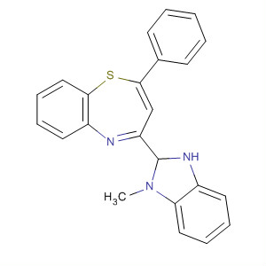 630102-68-0  1,5-Benzothiazepine,2,3-dihydro-4-(1-methyl-1H-benzimidazol-2-yl)-2-phenyl- 630102-68-0  1,5-Benzothiazepine,2,3-dihydro-4-(1-methyl-1H-benzimidazol-2-yl)-2-phenyl-