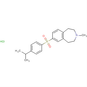 630104-82-4  1H-3-Benzazepine,2,3,4,5-tetrahydro-3-methyl-7-[[4-(1-methylethyl)phenyl]sulfonyl]-,hydrochloride