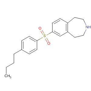 630105-30-5  1H-3-Benzazepine, 7-[(4-butylphenyl)sulfonyl]-2,3,4,5-tetrahydro-
