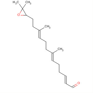 630113-12-1  2,6,10-Tridecatrienal, 13-(3,3-dimethyloxiranyl)-7,11-dimethyl-,(2E,6E,10E)-