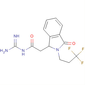 630114-44-2  1H-Isoindole-1-acetamide,N-(aminoiminomethyl)-2,3-dihydro-3-oxo-2-(3,3,3-trifluoropropyl)-