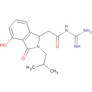 630114-52-2  1H-Isoindole-1-acetamide,N-(aminoiminomethyl)-2,3-dihydro-4-hydroxy-2-(2-methylpropyl)-3-oxo-