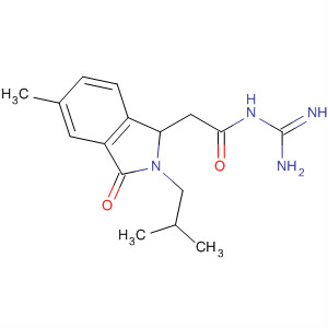 630114-67-9  1H-Isoindole-1-acetamide,N-(aminoiminomethyl)-2,3-dihydro-5-methyl-2-(2-methylpropyl)-3-oxo-