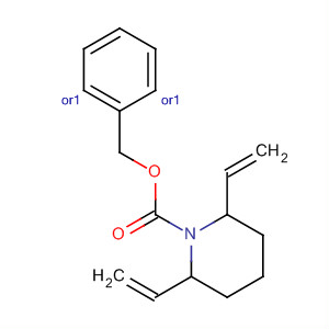 630115-80-9  1-Piperidinecarboxylic acid, 2,6-diethenyl-, phenylmethyl ester,(2R,6S)-rel-