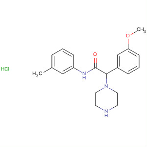 630116-02-8  1-Piperazineacetamide, 4-(2-methoxyphenyl)-N-(3-methylphenyl)-,monohydrochloride
