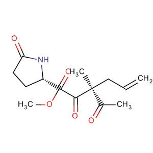 630389-97-8  L-Proline, 1-[(2S)-2-acetyl-2-methyl-1-oxo-4-pentenyl]-5-oxo-, methylester