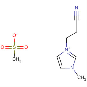 630393-26-9  1H-Imidazolium, 1-(2-cyanoethyl)-3-methyl-, methanesulfonate