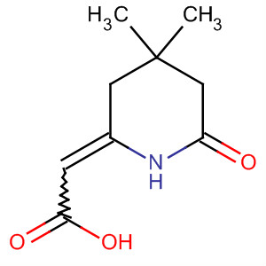 62565-14-4  Acetic acid, (4,4-dimethyl-6-oxo-2-piperidinylidene)-