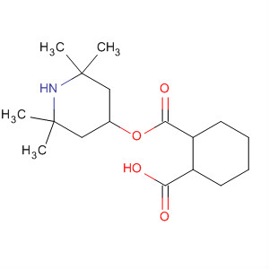 62572-74-1  1,2-Cyclohexanedicarboxylic acid,mono(2,2,6,6-tetramethyl-4-piperidinyl) ester