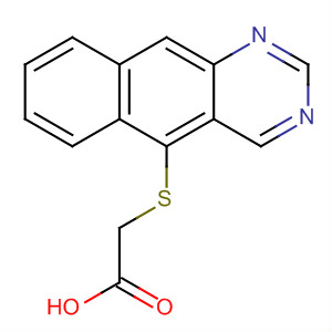 62574-39-4  Acetic acid, (benzo[g]quinazolin-5-ylthio)-