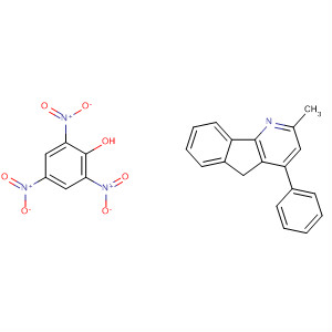 62578-44-3  5H-Indeno[1,2-b]pyridine, 2-methyl-4-phenyl-, compd. with2,4,6-trinitrophenol (1:1)