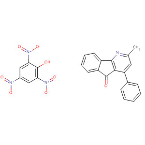 62578-47-6  5H-Indeno[1,2-b]pyridin-5-one, 2-methyl-4-phenyl-, compd. with2,4,6-trinitrophenol (1:1)