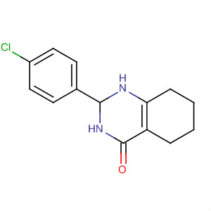 62582-89-2  4(1H)-Quinazolinone, 2-(4-chlorophenyl)-2,3,5,6,7,8-hexahydro-