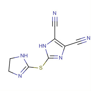 62583-66-8  1H-Imidazole-4,5-dicarbonitrile, 2-[(4,5-dihydro-1H-imidazol-2-yl)thio]-