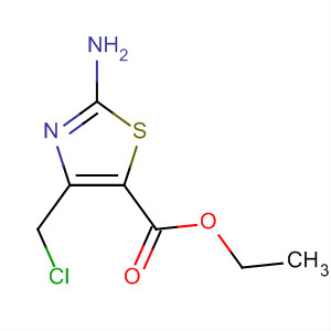 62591-28-0  5-Thiazolecarboxylic acid, 2-amino-4-(chloromethyl)-, ethyl ester