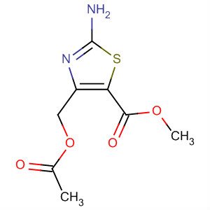 62591-30-4  5-Thiazolecarboxylic acid, 4-[(acetyloxy)methyl]-2-amino-, methyl ester