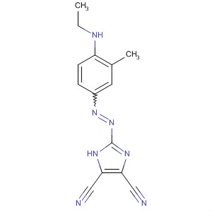 62603-16-1  1H-Imidazole-4,5-dicarbonitrile, 2-[[4-(ethylamino)-3-methylphenyl]azo]-