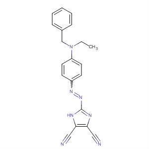 62603-19-4  1H-Imidazole-4,5-dicarbonitrile,2-[[4-[ethyl(phenylmethyl)amino]phenyl]azo]-