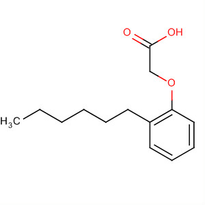 62606-54-6  Acetic acid, (hexylphenoxy)-