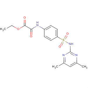 62607-93-6  Acetic acid,[[4-[[(4,6-dimethyl-2-pyrimidinyl)amino]sulfonyl]phenyl]amino]oxo-, ethylester