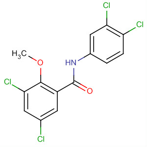 62621-78-7  Benzamide, 3,5-dichloro-N-(3,4-dichlorophenyl)-2-methoxy-