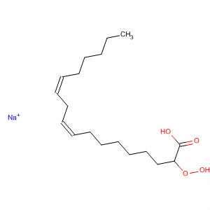62622-04-2  9,12-Octadecadienoic acid, hydroperoxy-, monosodium salt, (Z,Z)-