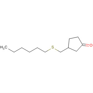 62627-28-5  Cyclopentanone, 3-[(hexylthio)methyl]-