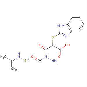 62638-92-0  Acetic acid, (1H-benzimidazol-2-ylthio)-,2-[(2-propenylamino)thioxomethyl]hydrazide