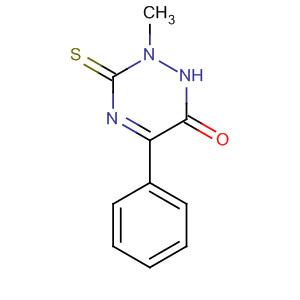 62642-30-2  1,2,4-Triazin-6(1H)-one, 2,3-dihydro-2-methyl-5-phenyl-3-thioxo-