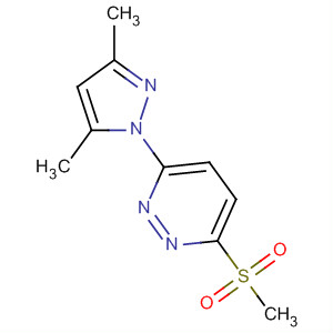 62644-76-2  Pyridazine, 3-(3,5-dimethyl-1H-pyrazol-1-yl)-6-(methylsulfonyl)-