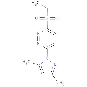 62645-20-9  Pyridazine, 3-(3,5-dimethyl-1H-pyrazol-1-yl)-6-(ethylsulfonyl)-